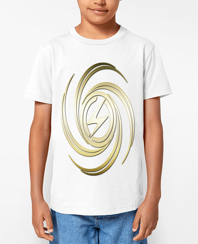 T-shirt Enfant fire gold Par @nonym@