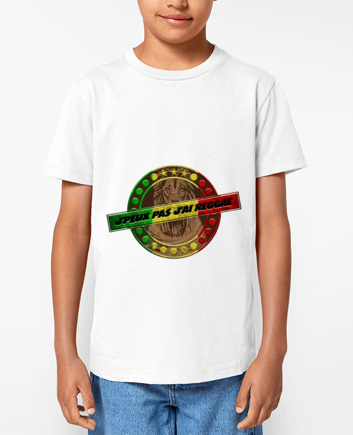 T-shirt Enfant j'peux pas j'ai reggae Par logo graph