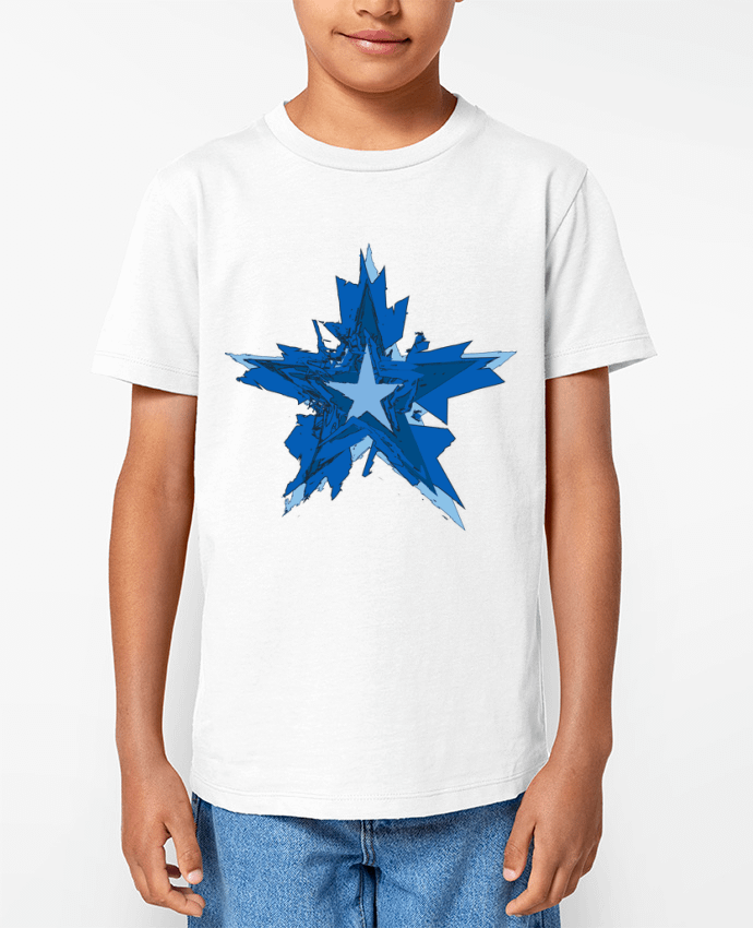 T-shirt Enfant ESTRELLA AZUL Par Santiaguen