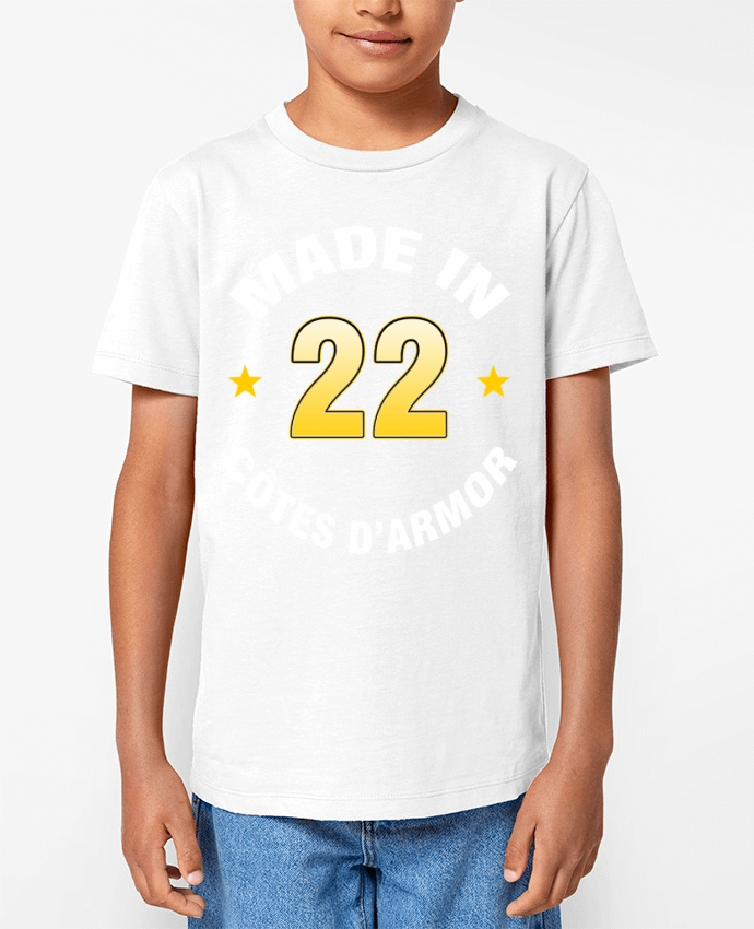 T-shirt Enfant Côtes d'Armor Par Logorigolo
