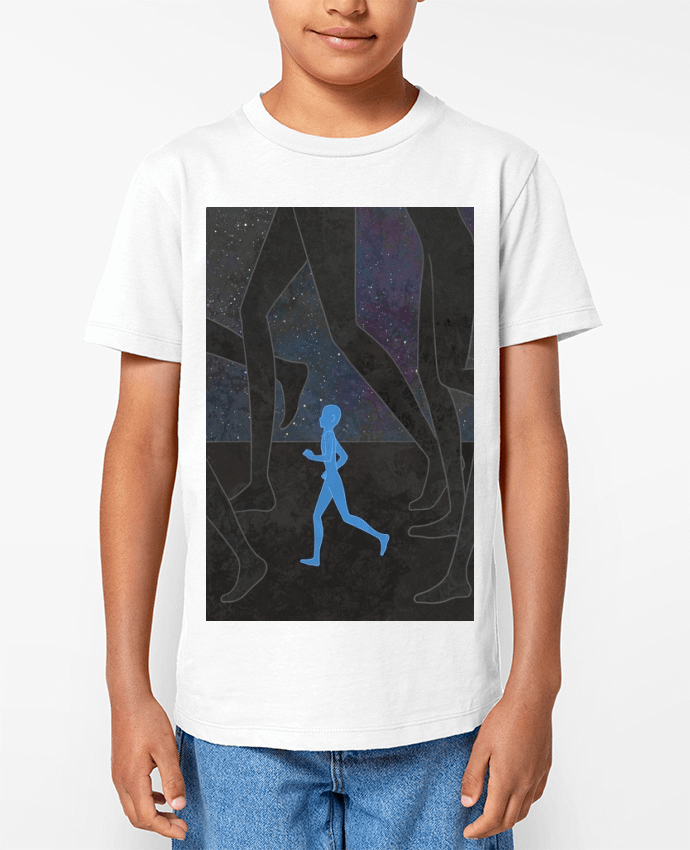 T-shirt Enfant follow them Par ouassxx