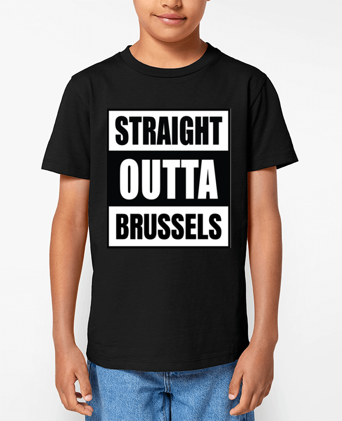 T-shirt Enfant Straight outta Brussels Par Cheerocki