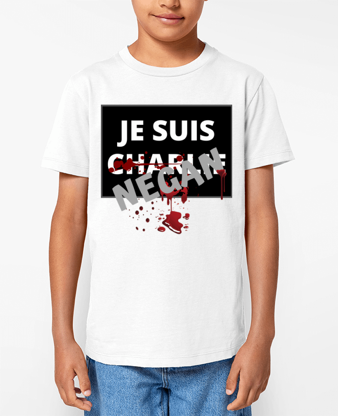 T-shirt Enfant Je suis Charlie Negan Par Cheerocki