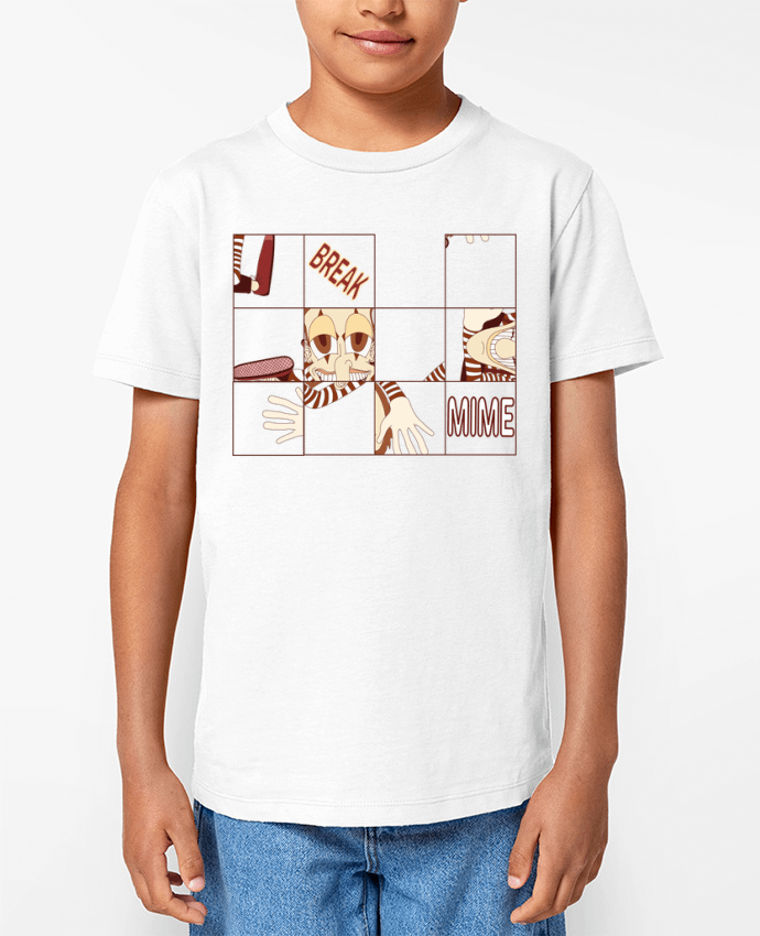 T-shirt Enfant BREAK MIME Par Santiaguen
