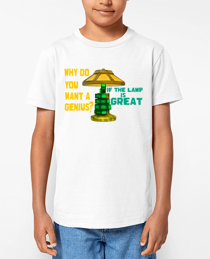 T-shirt Enfant THE LAMP Par Santiaguen