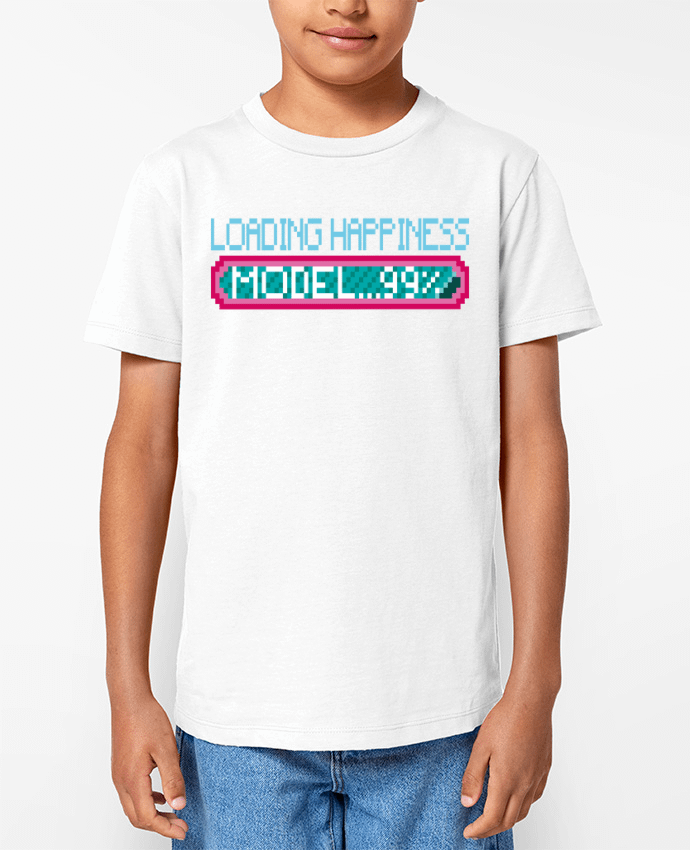 T-shirt Enfant HAPPINESS MODEL Par Santiaguen