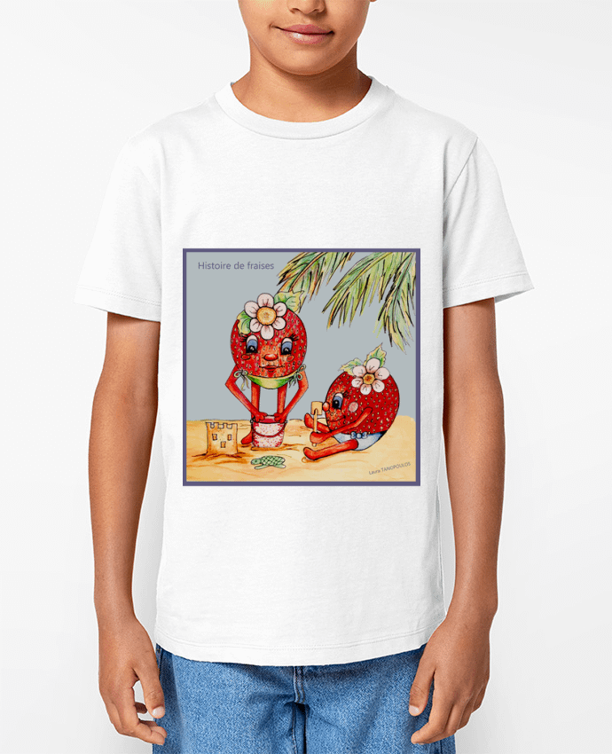 T-shirt Enfant Histoire de fraises Par Tanopoulos laura
