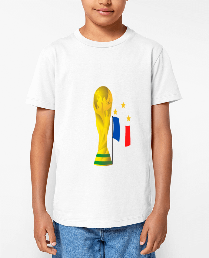 T-shirt Enfant Coupe du monde 3 étoiles Par FMTdesigner