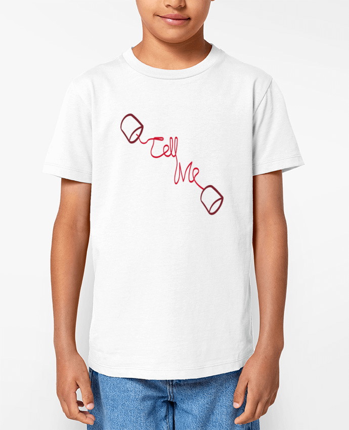 T-shirt Enfant TELL ME Par Santiaguen