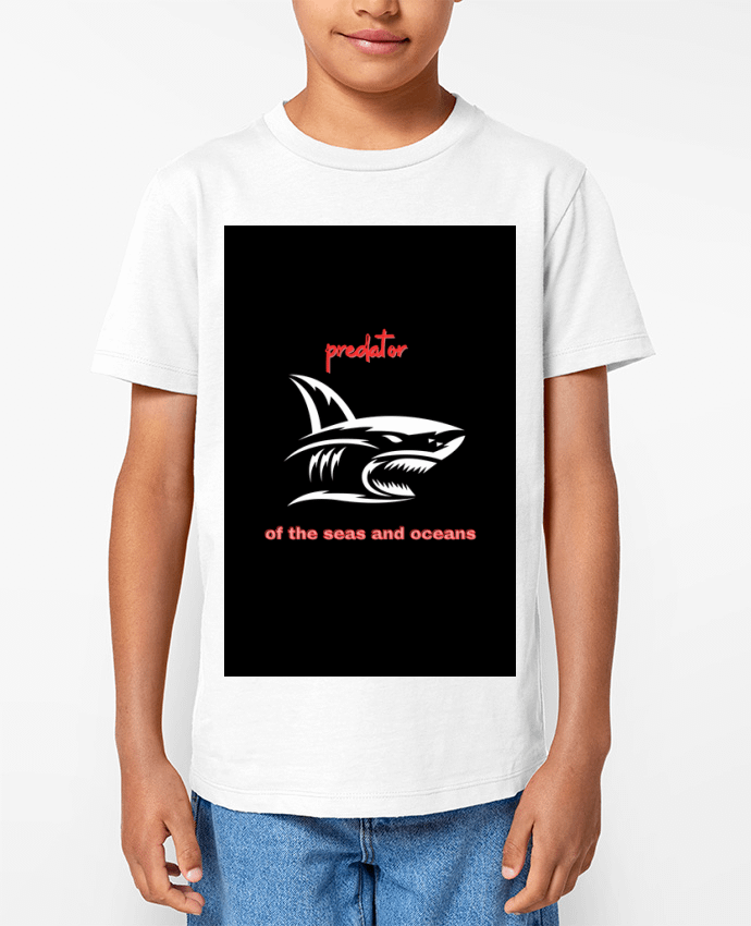 T-shirt Enfant PREDATEUR MARIN Par 5M