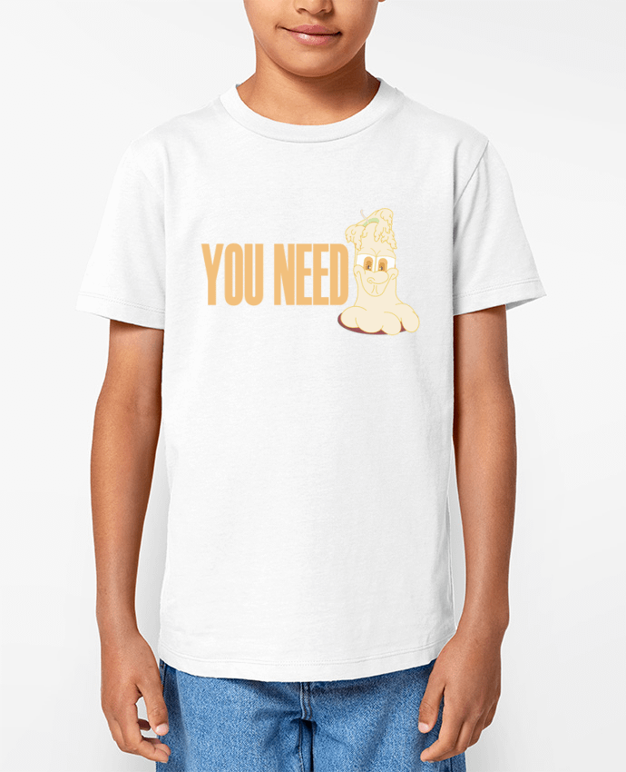 T-shirt Enfant YOU NEED Par Santiaguen
