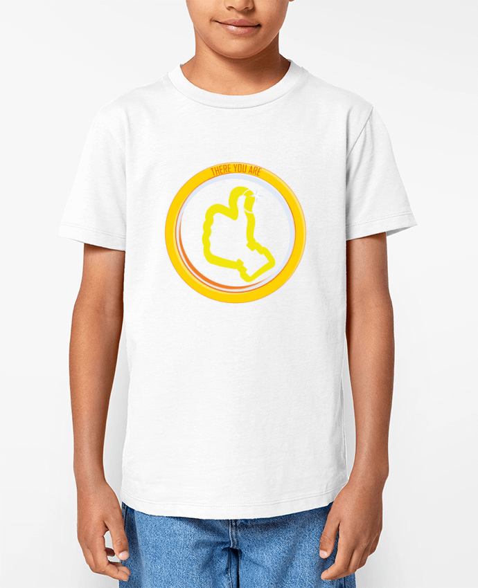 T-shirt Enfant THERE YOU ARE Par Santiaguen