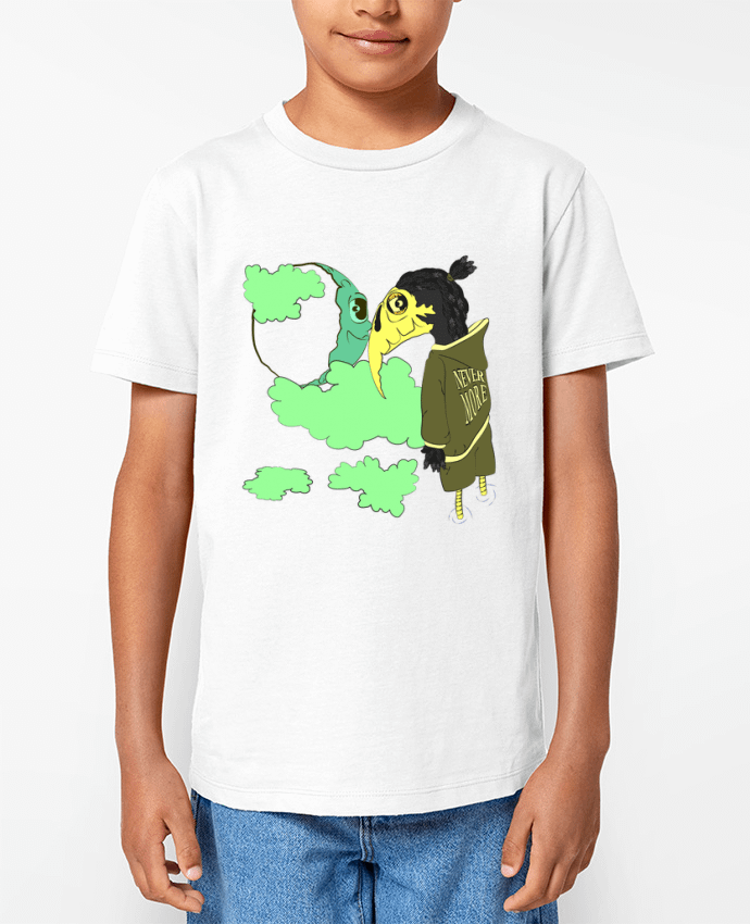 T-shirt Enfant NEVER MORE Par Santiaguen