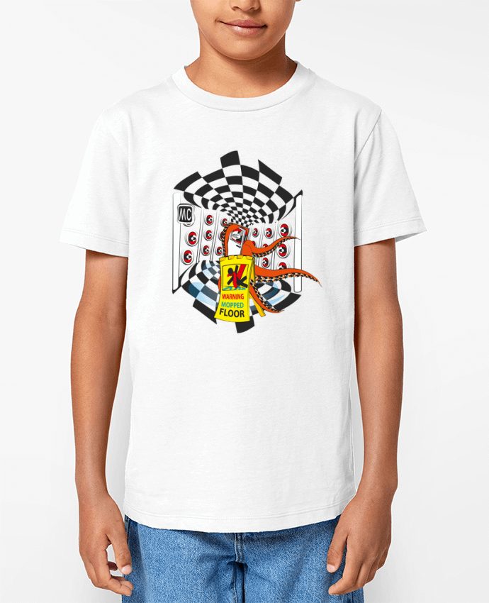 T-shirt Enfant WET Par Santiaguen