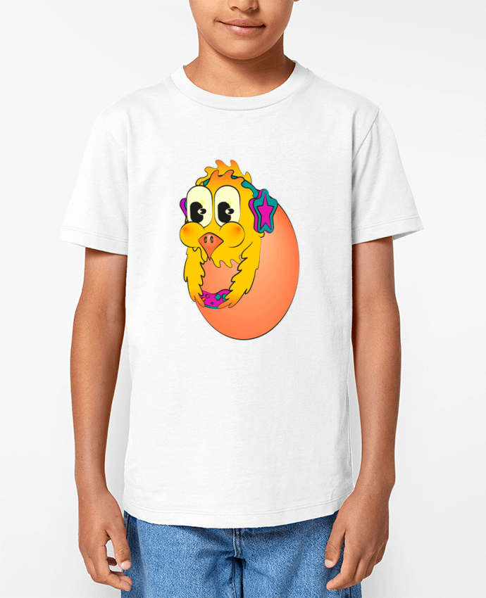 T-shirt Enfant A HUEVO Par Santiaguen