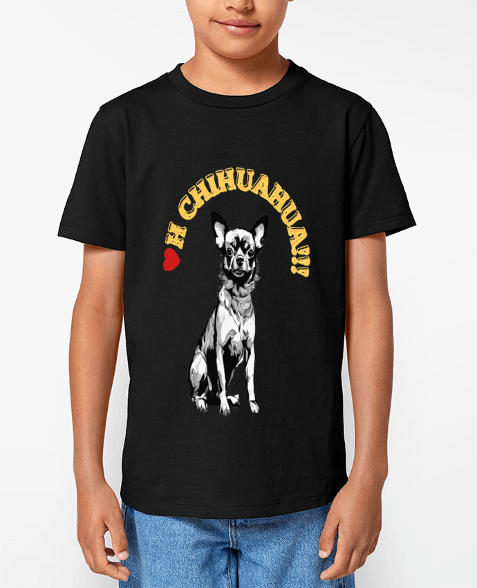 T-shirt Enfant Oh Chihuahua Par Txiki