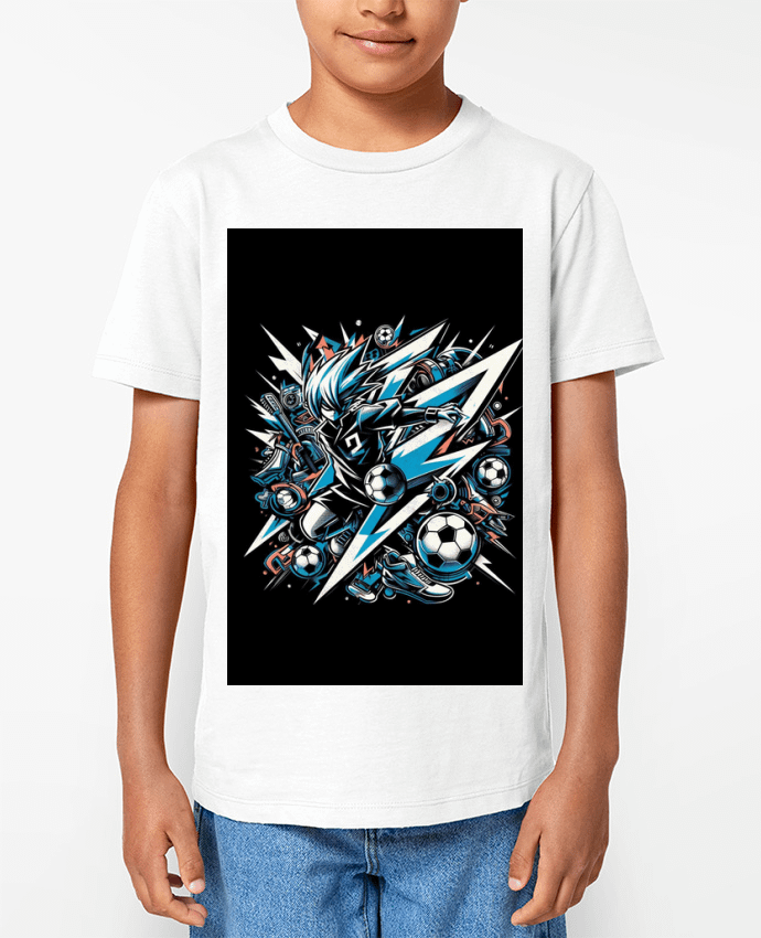 T-shirt Enfant futbol art Par Gala