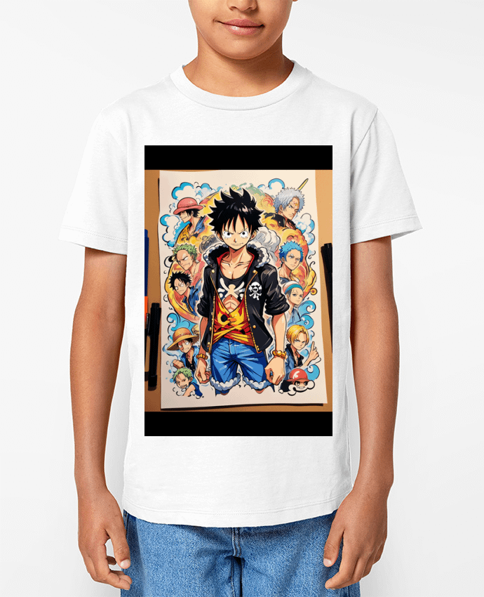 T-shirt Enfant One Piece Par Gala
