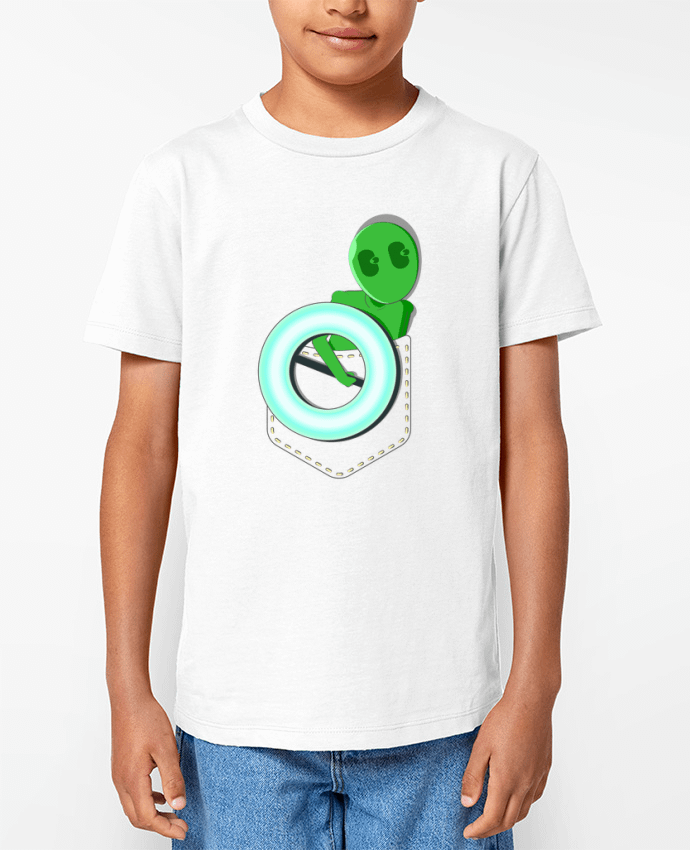T-shirt Enfant LIGHT IN POCKET Par Santiaguen