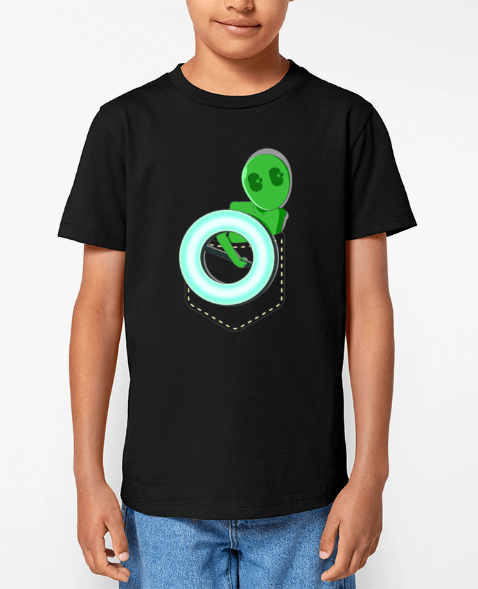 T-shirt Enfant LIGHT IN POCKET Par Santiaguen