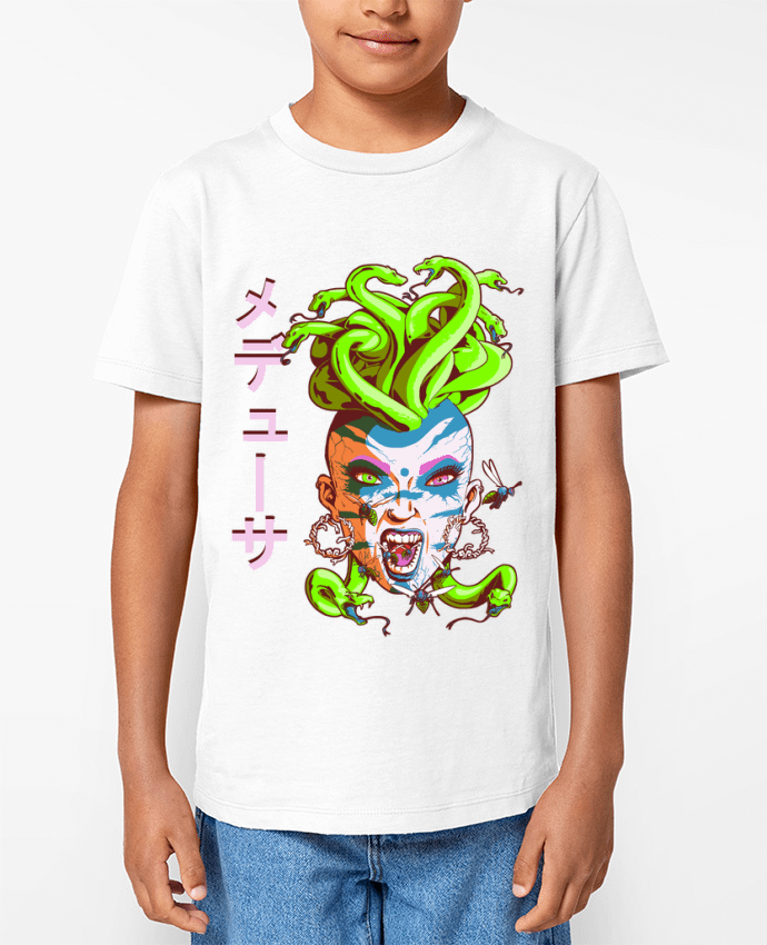 T-shirt Enfant Medusa punk Par TOMI AX