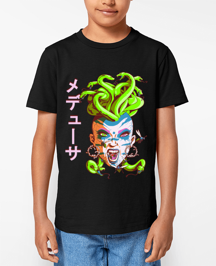 T-shirt Enfant Medusa punk Par TOMI AX