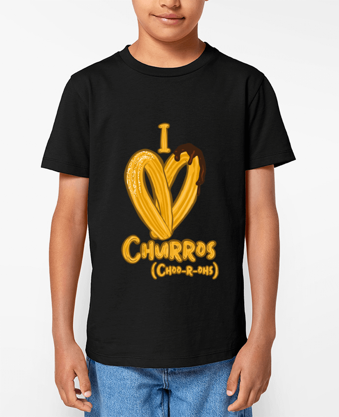 T-shirt Enfant I love churros Par Darkafreak