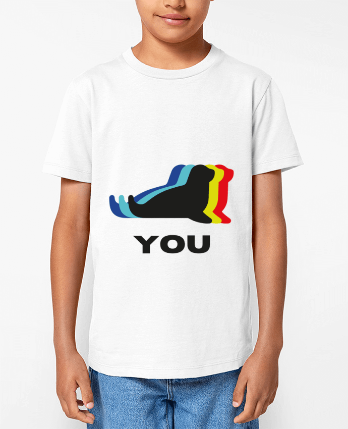 T-shirt Enfant Phoque you Par 33francs