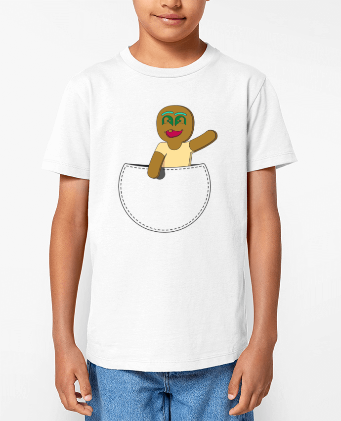 T-shirt Enfant COOKIE IN POCKET Par Santiaguen