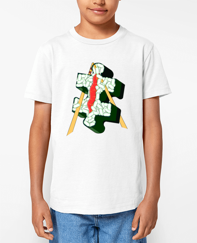 T-shirt Enfant SUSHI PIECE Par Santiaguen