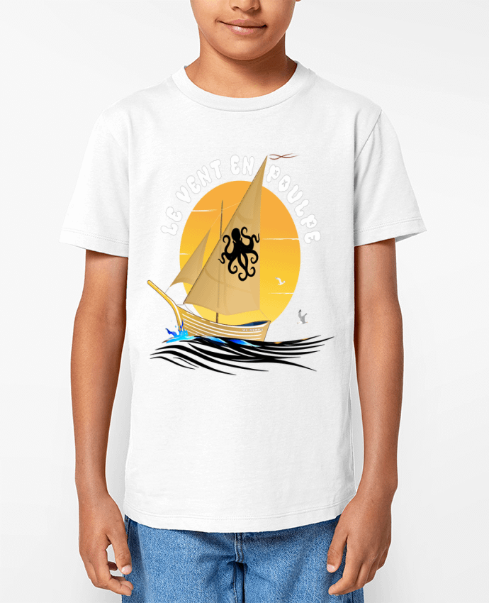 T-shirt Enfant Bateau à voile 