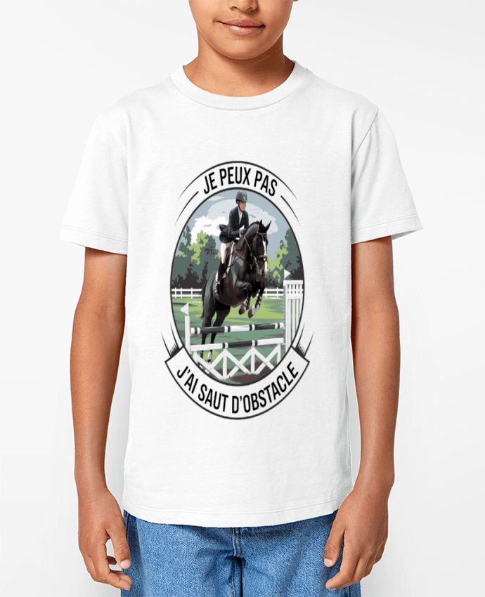 T-shirt Enfant je peux pas j'ai saut d'obstacle Par bwilfy