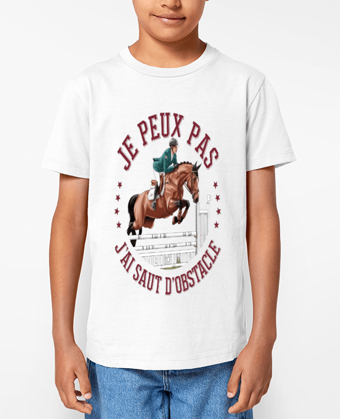 T-shirt Enfant je peux pas j'ai saut d'obstacle Par bwilfy