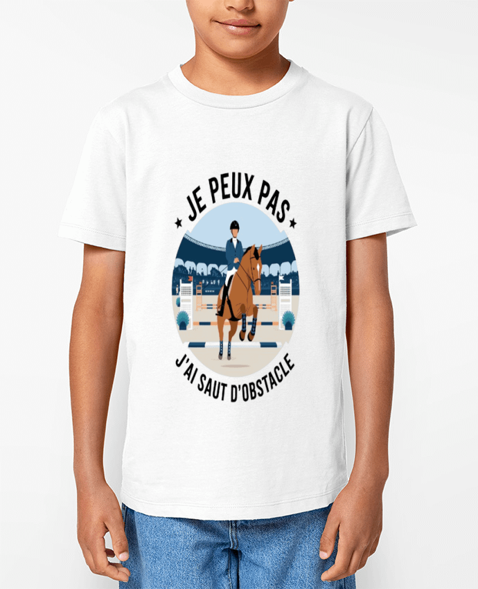 T-shirt Enfant je peux pas j'ai saut d'obstacle Par bwilfy