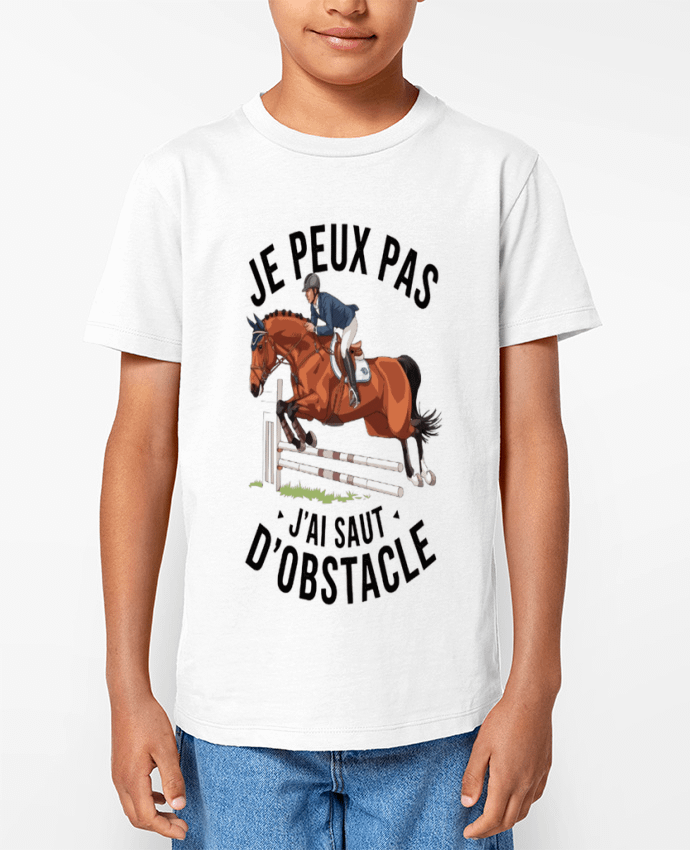 T-shirt Enfant je peux pas j'ai saut d'obstacle Par bwilfy