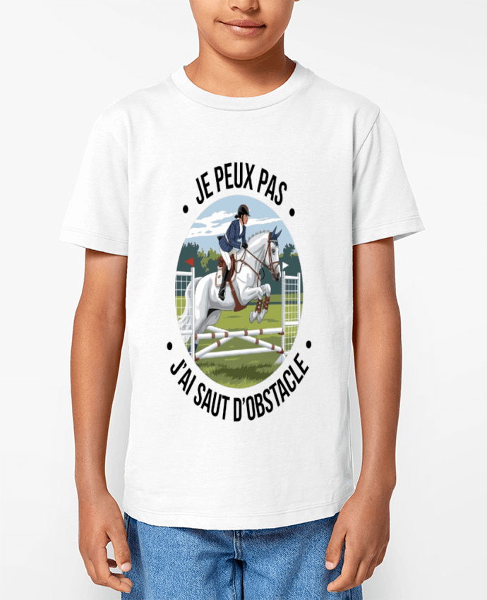 T-shirt Enfant je peux pas j'ai saut d'obstacle Par bwilfy
