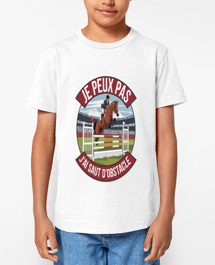 T-shirt Enfant je peux pas j'ai saut d'obstacle Par bwilfy