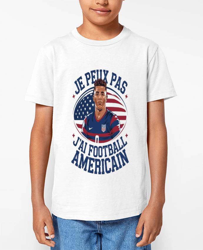 T-shirt Enfant je peux pas j'ai football américain Par bwilfy