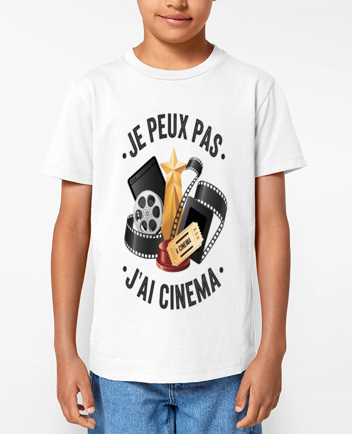 T-shirt Enfant je peux pas j'ai cinema Par bwilfy