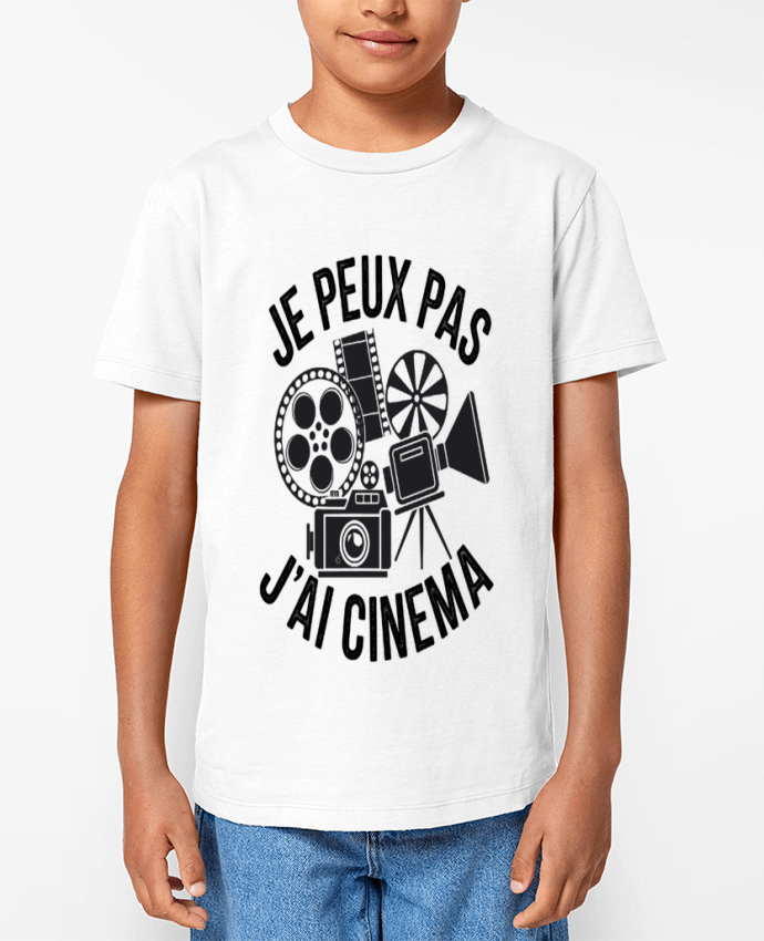 T-shirt Enfant je peux pas j'ai cinema Par bwilfy