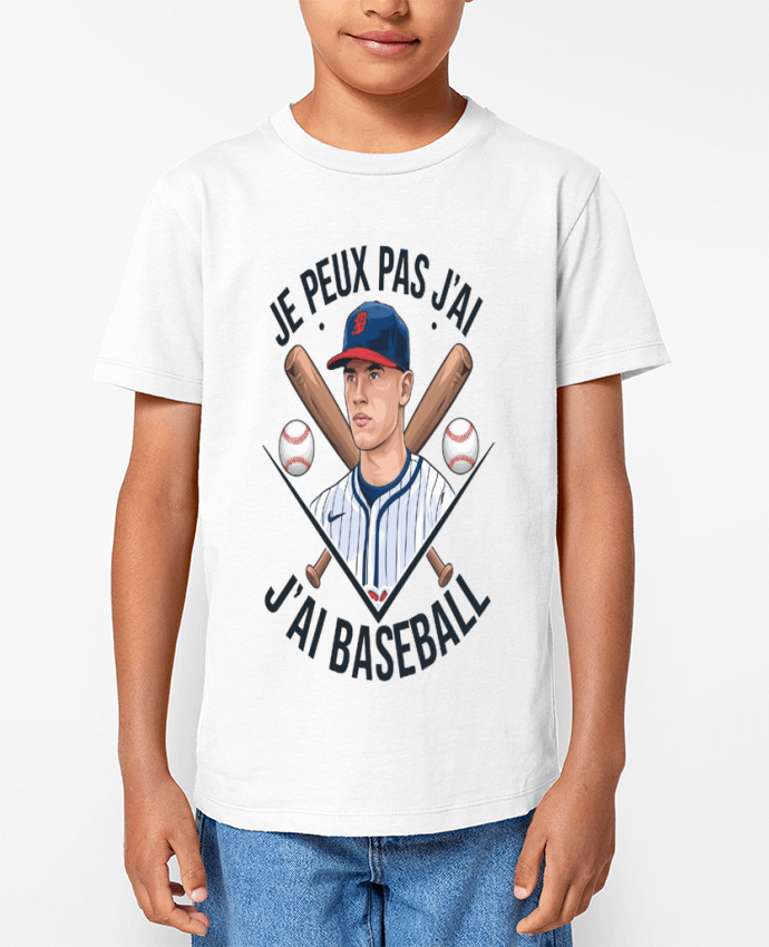 T-shirt Enfant je peux pas j'ai baseball Par bwilfy