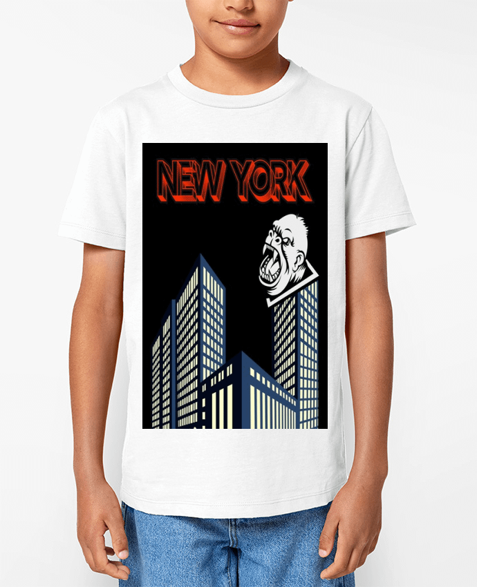 T-shirt Enfant New York Par cazadoras