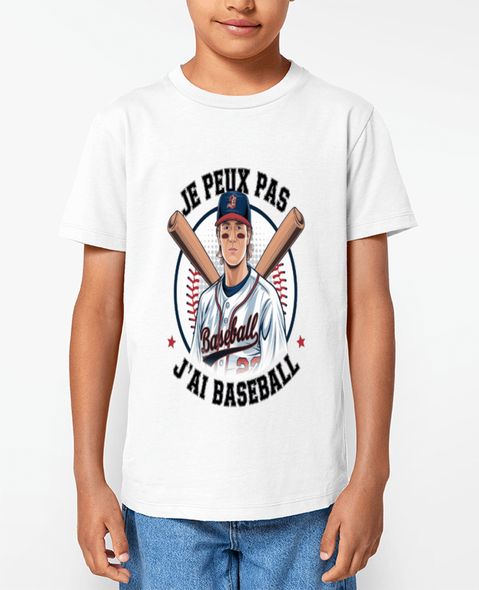 T-shirt Enfant je peux pas j'ai baseball Par bwilfy
