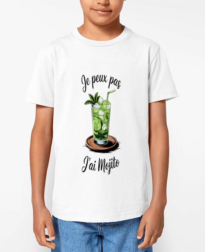 T-shirt Enfant je peux pas j'ai mojito Par bwilfy
