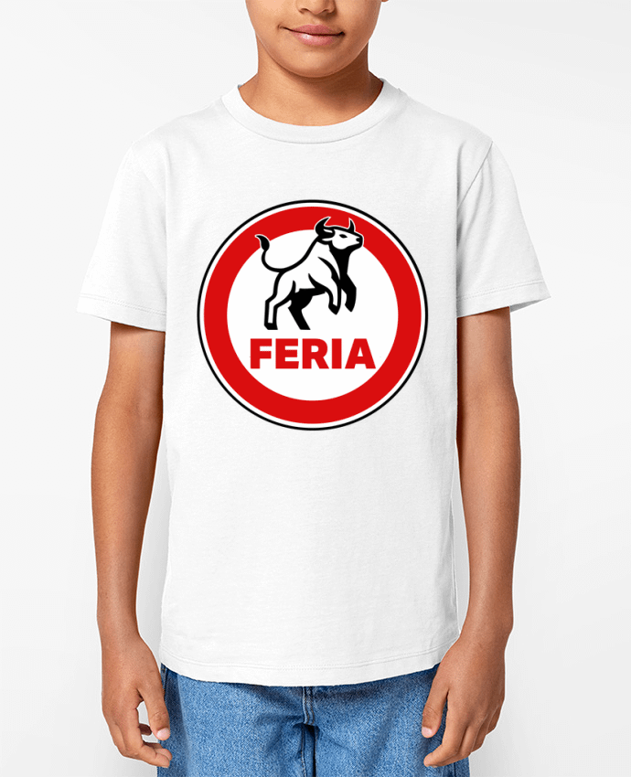 T-shirt Enfant Férias Par Mr Youpla