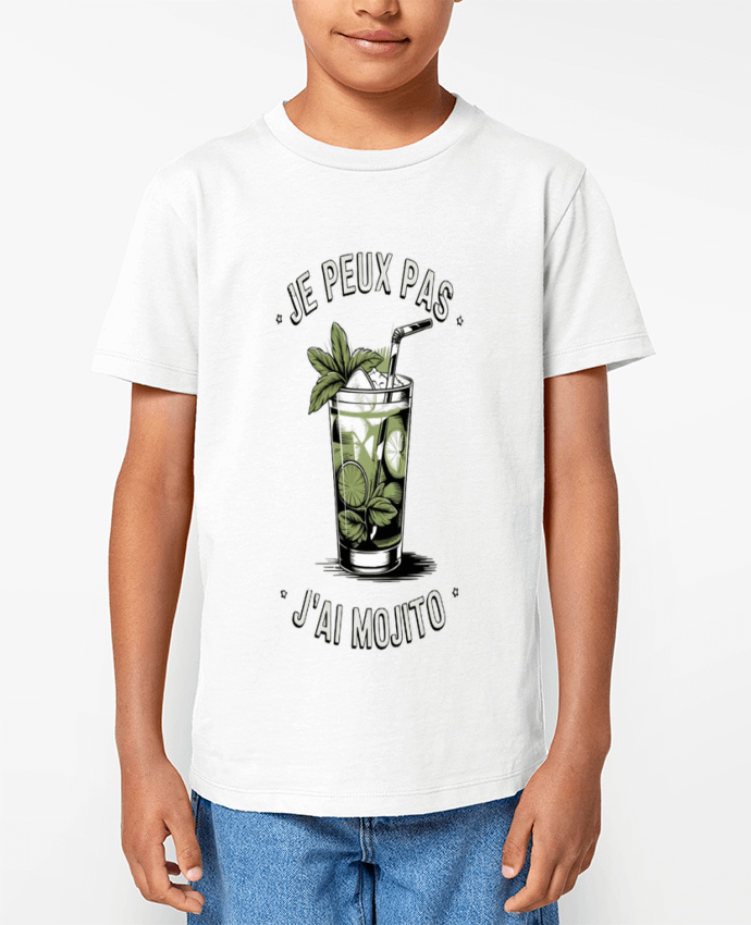 T-shirt Enfant je peux pas j'ai mojito Par bwilfy