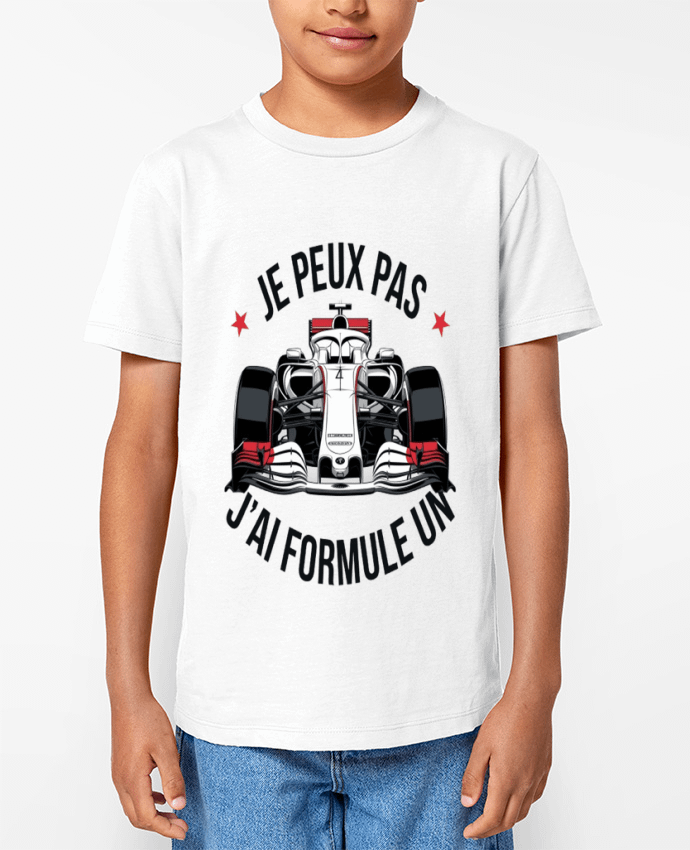T-shirt Enfant je peux pas j'ai formule 1 Par bwilfy