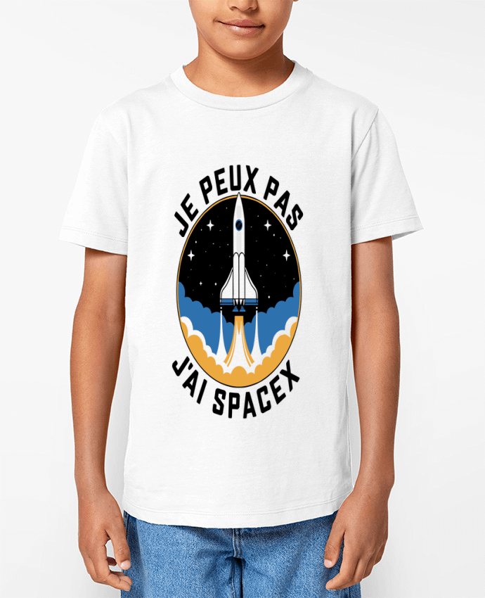 T-shirt Enfant je peux pas j'ai spacex Par bwilfy
