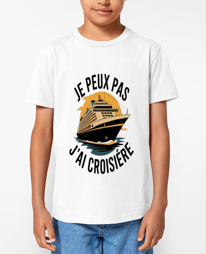 T-shirt Enfant je peux pas j'ai croisière Par bwilfy
