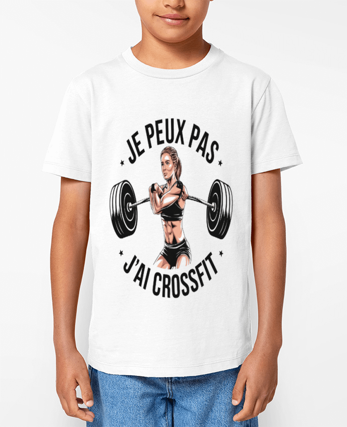 T-shirt Enfant je peux pas j'ai crossfit Par bwilfy